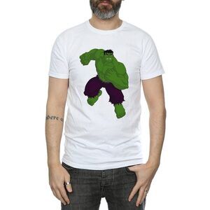 Hulk Mens Simple Cotton T-Shirt / White
